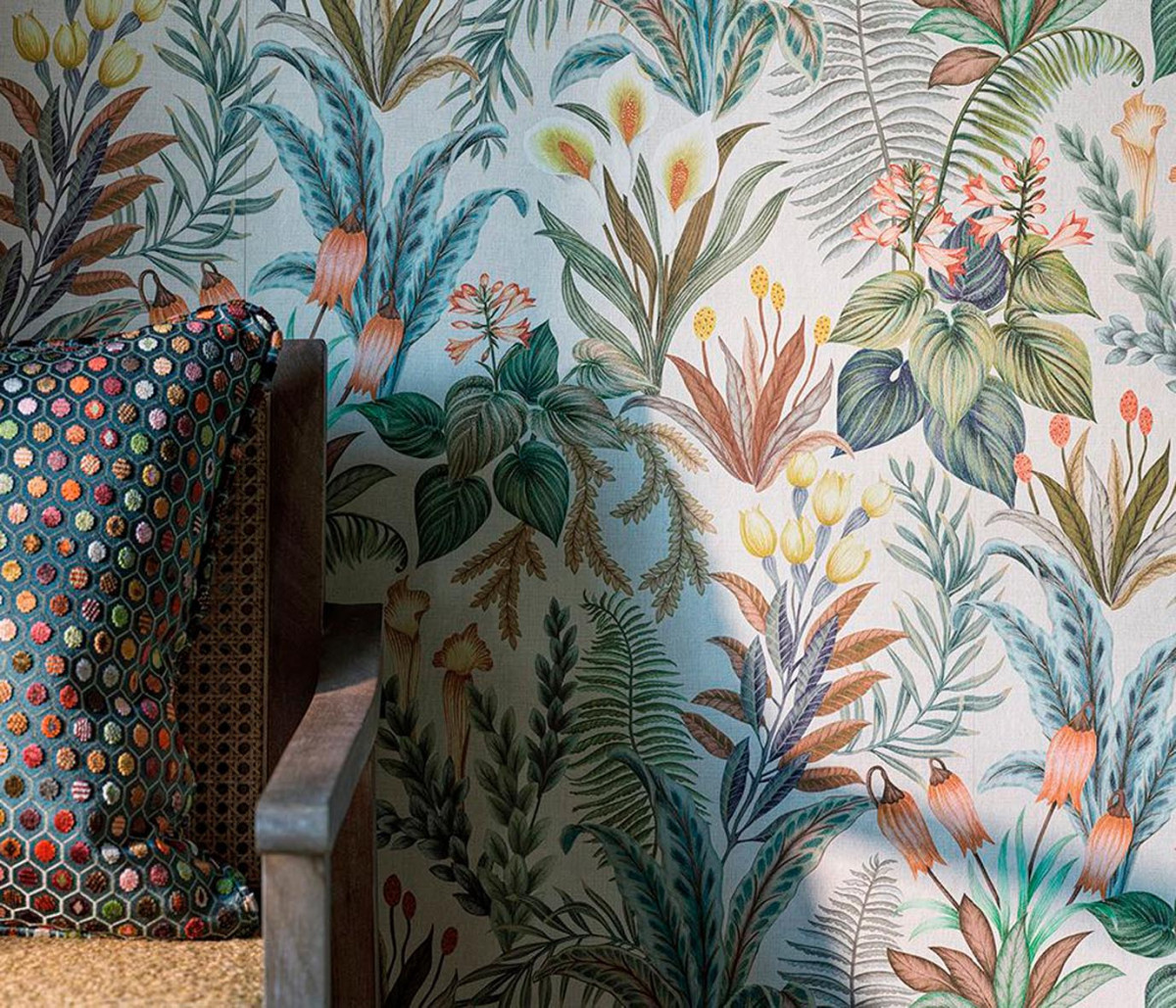 FLORALE MUSTERTAPETE CALLA LILY 